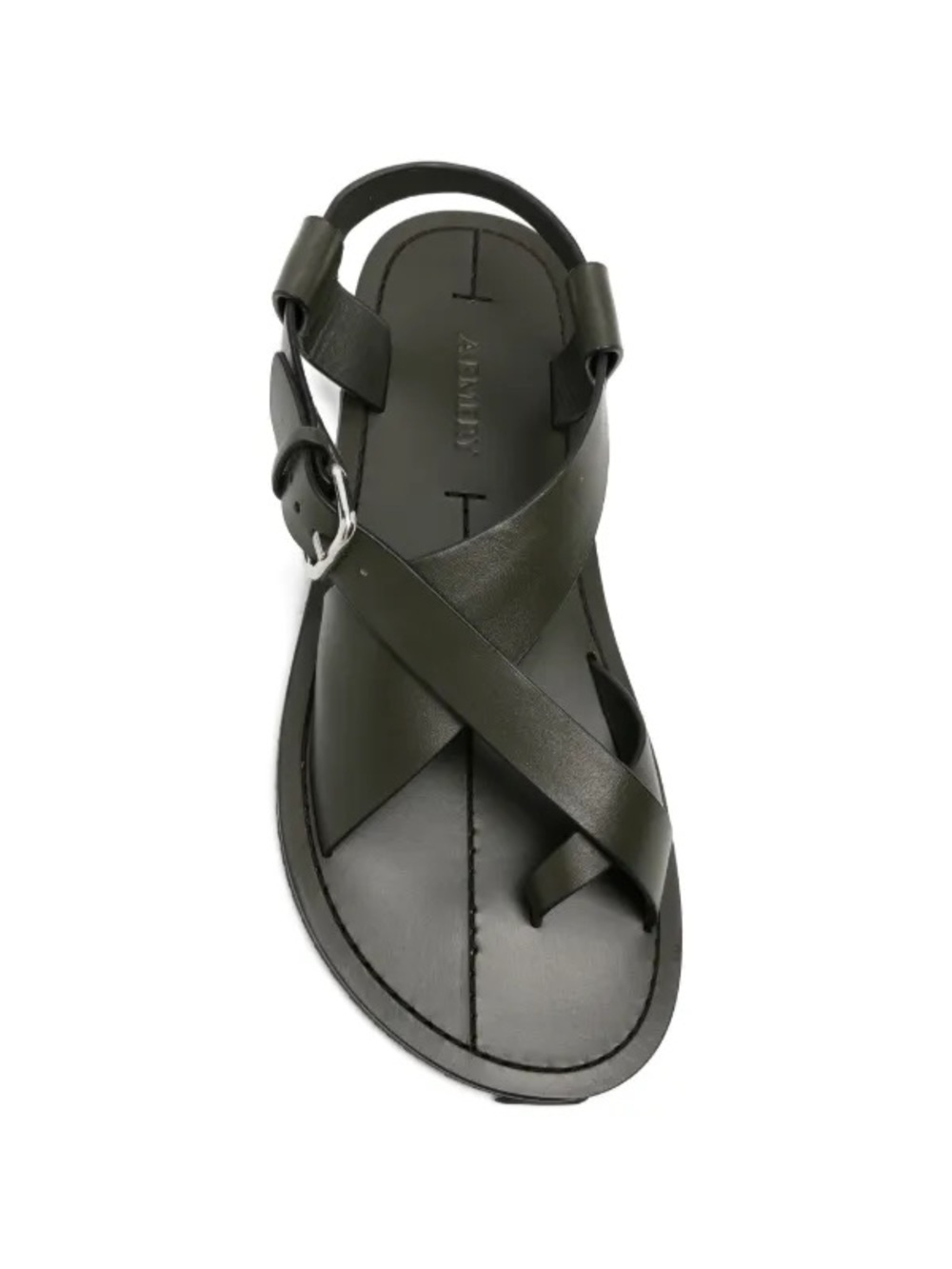 A Emery The Ora Sandal in Forest Green (38)